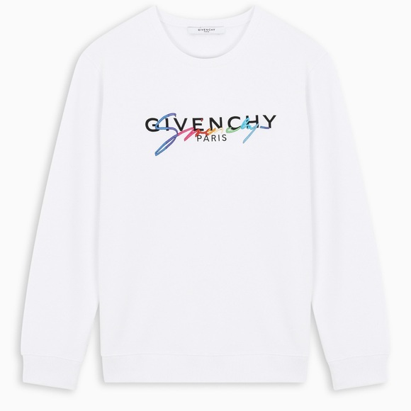 Givenchy while crewneck